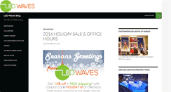 Desktop Screenshot of blog.ledwaves.com